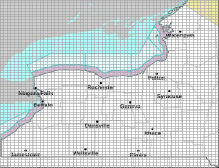 Forecast grids for the NWS Buffalo Forecast Office